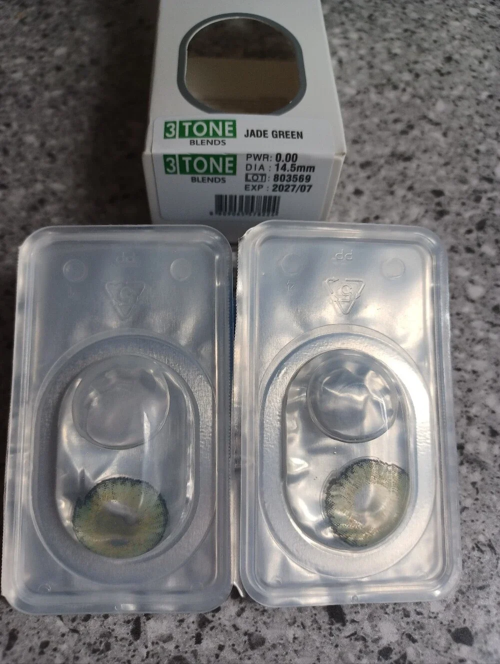 Jade Green - Color Eye Wear Lenses - Costume Enhancements